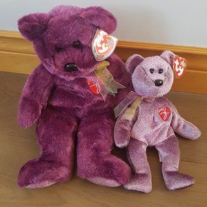 Ty Beanie Baby/Buddy duo - 2000 Signature Bear